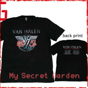 Van Halen - 84 Tour Official Fitted Jersey T Shirt ( Men L) ***READY TO SHIP from Hong Kong***